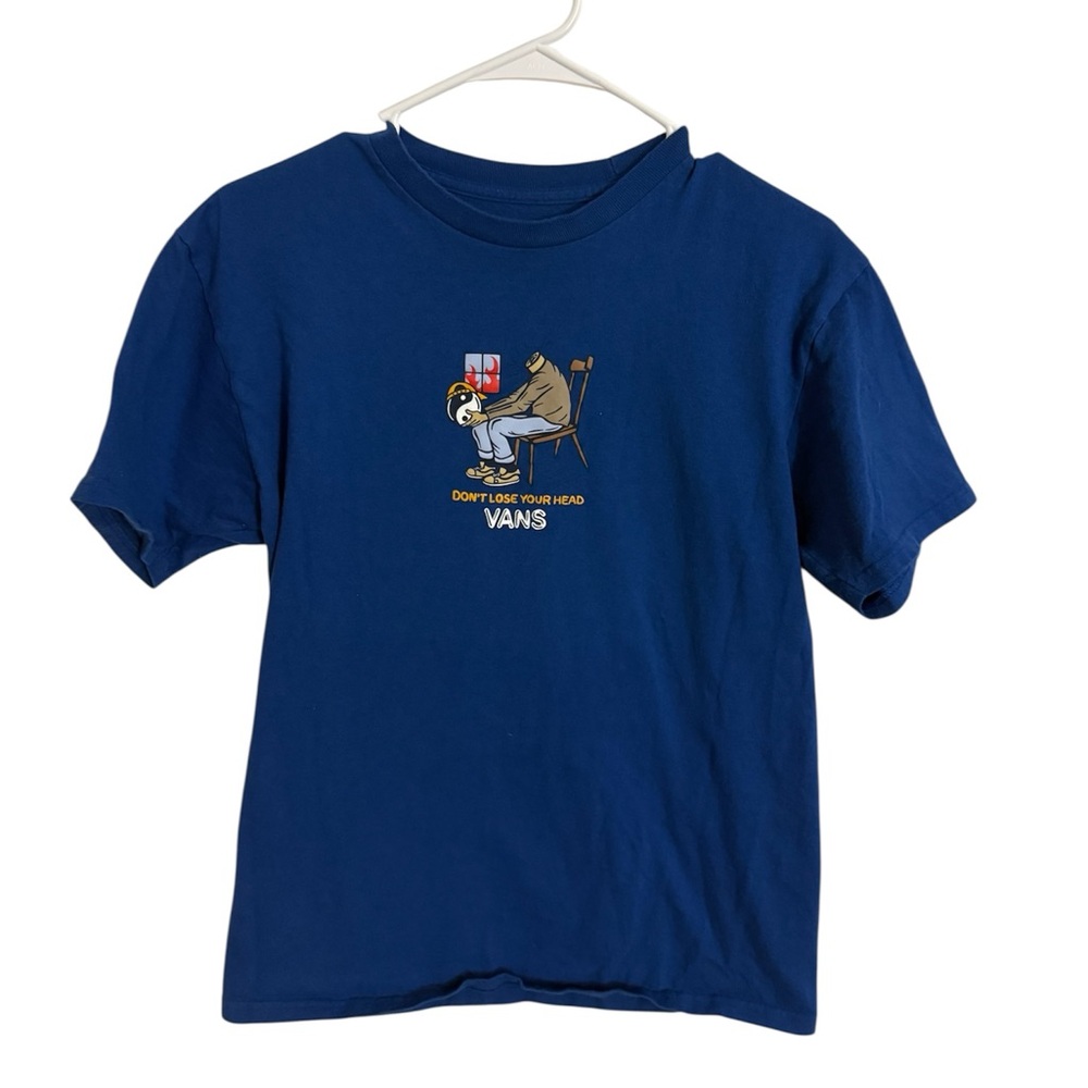 Men’s Vans Blue Short Sleeve Tee with Graphic